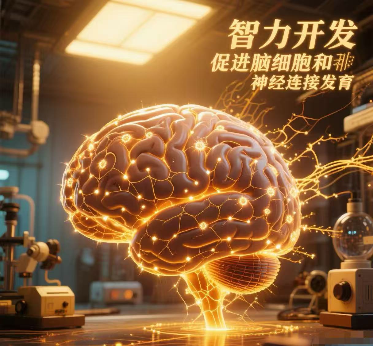 脑细胞发育与促进神经网络连接发育