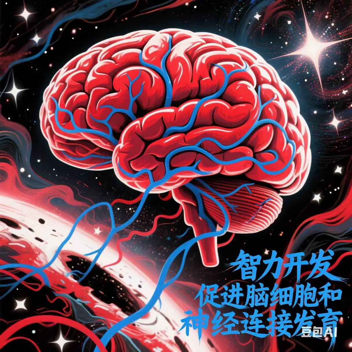 补充核苷酸发育脑细胞与神经网络连接